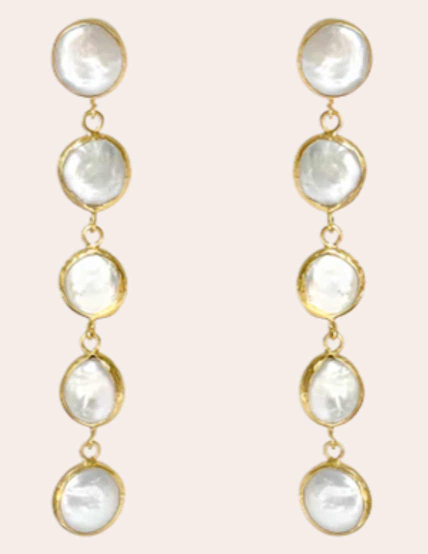 Freshwater Pearl Post Earrings