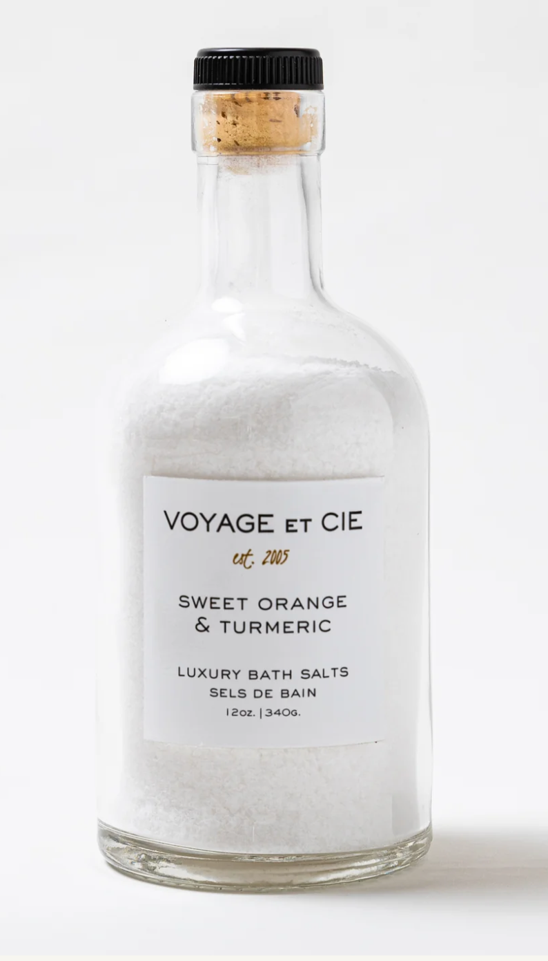 16oz Sweet Orange Turmeric Botanical Bath Salts