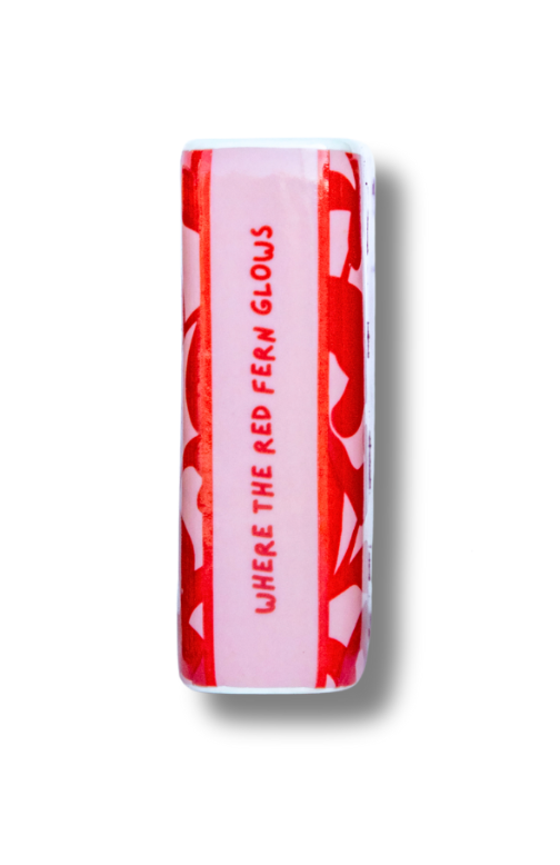 "Where the Red Fern Grows" Bud Vase