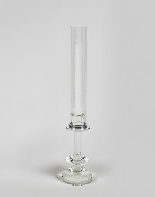 Medium Crystal Candle Holder w/Shade
