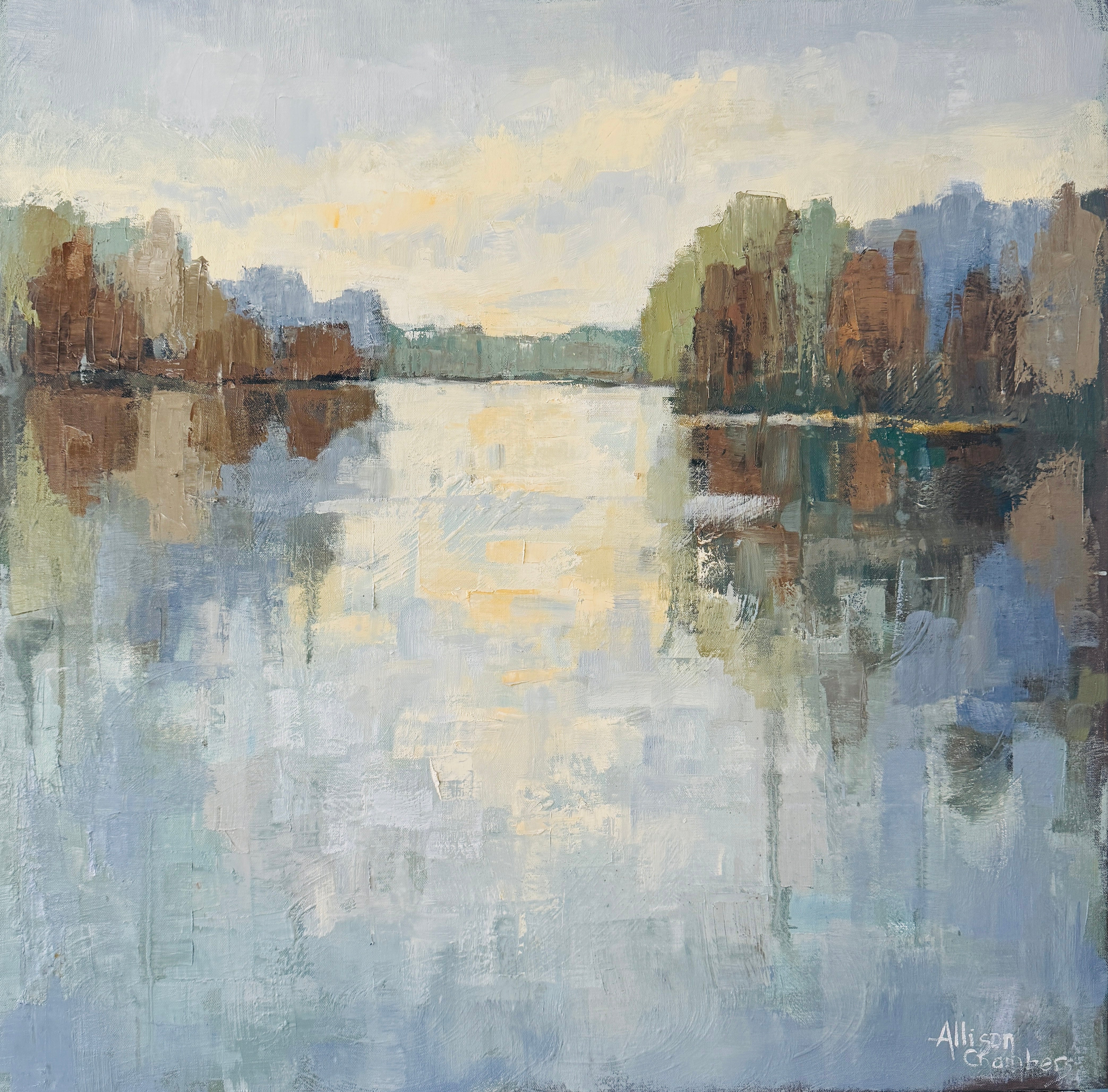 Allison Chambers - Solitude (30 x 30)