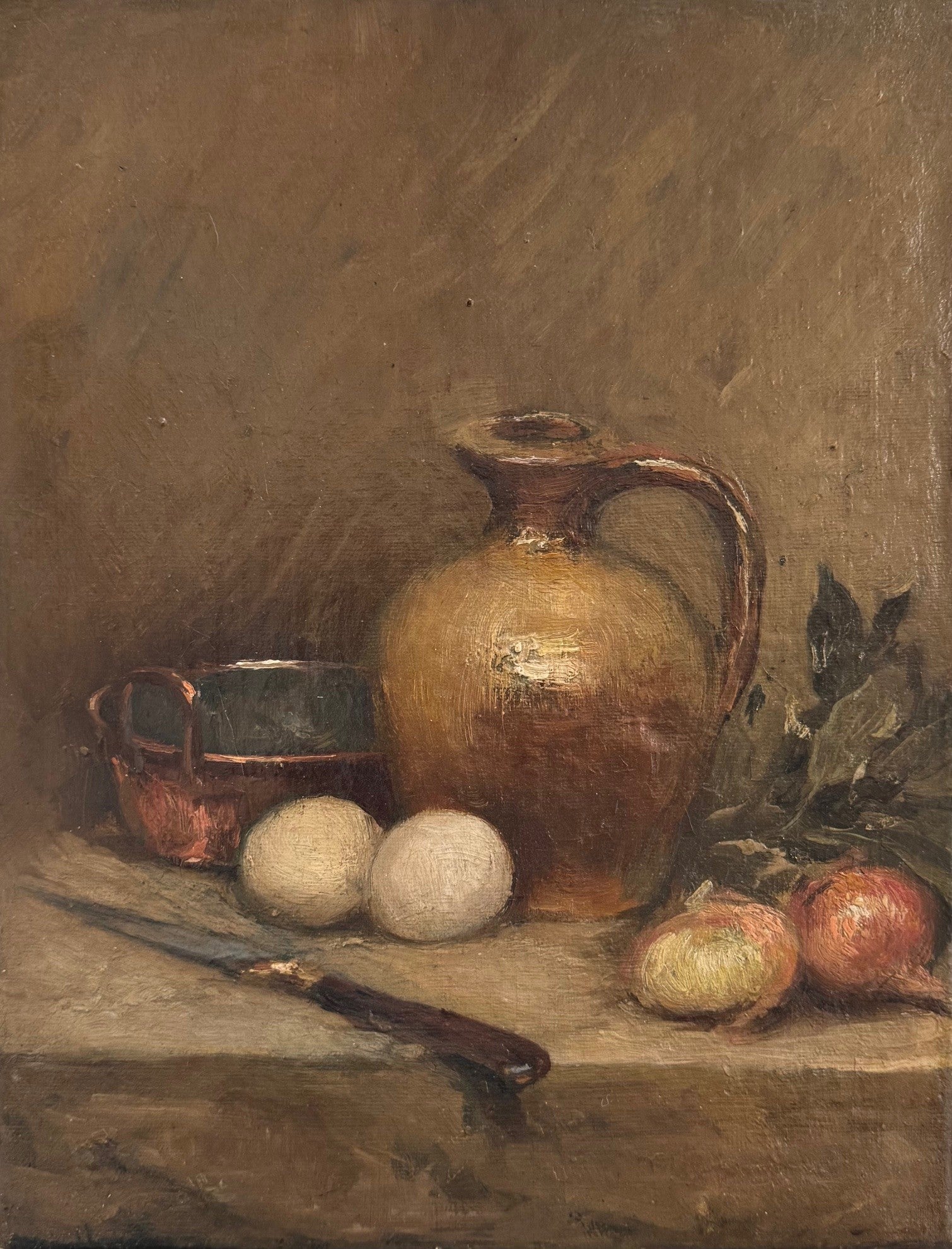 Heritage - Still Life with Copper and Eggs (11.5 x 9)