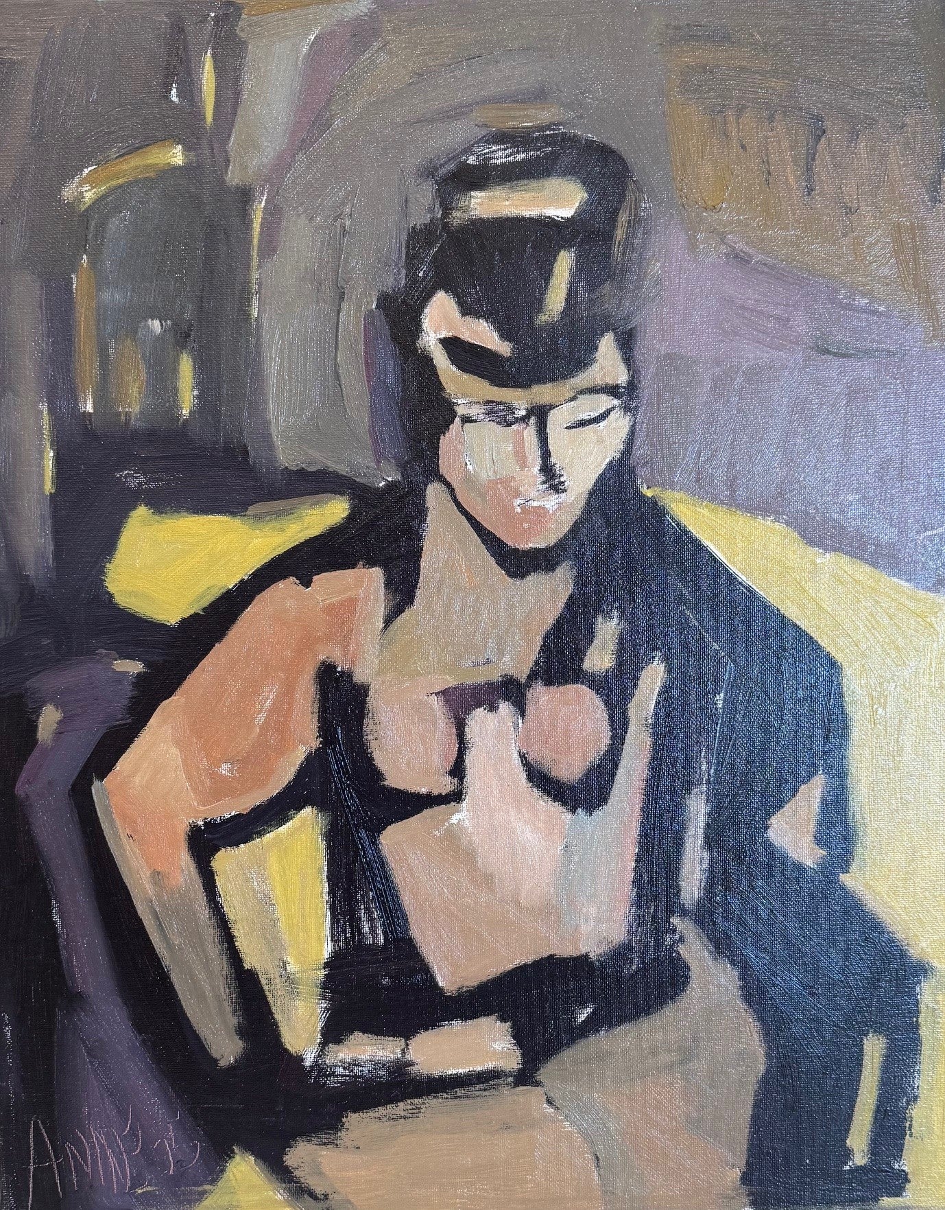 Anne Darby Parker - Stoic Voice (20 x 16)