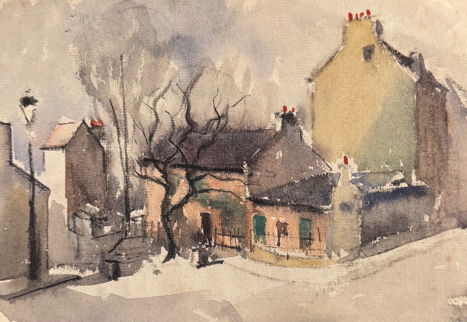 Heritage - Study of La Maison Rose III (6.5 x 9)