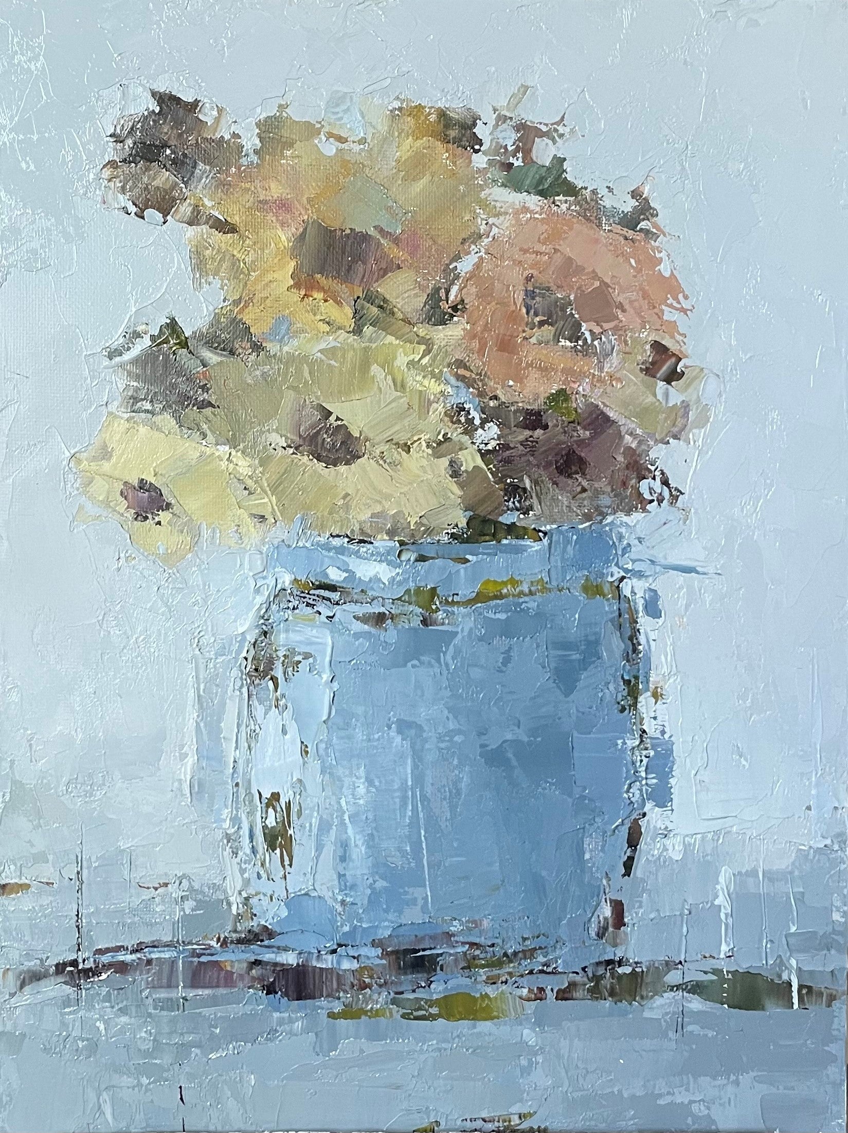 Geri Eubanks - Summer Flowers IV (12 x 9)