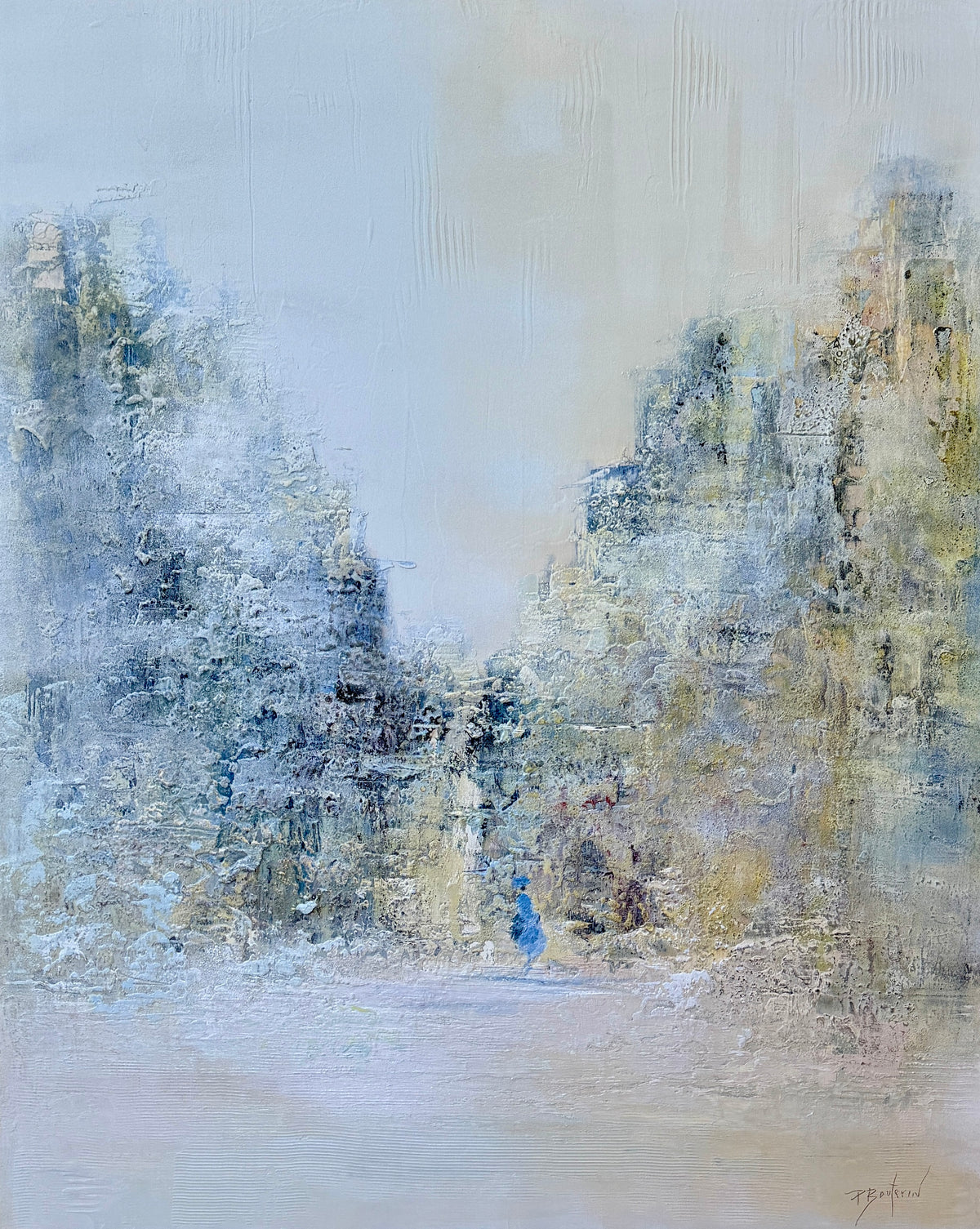 Pascal Bouterin - Sur le Chemin (30 x 24)