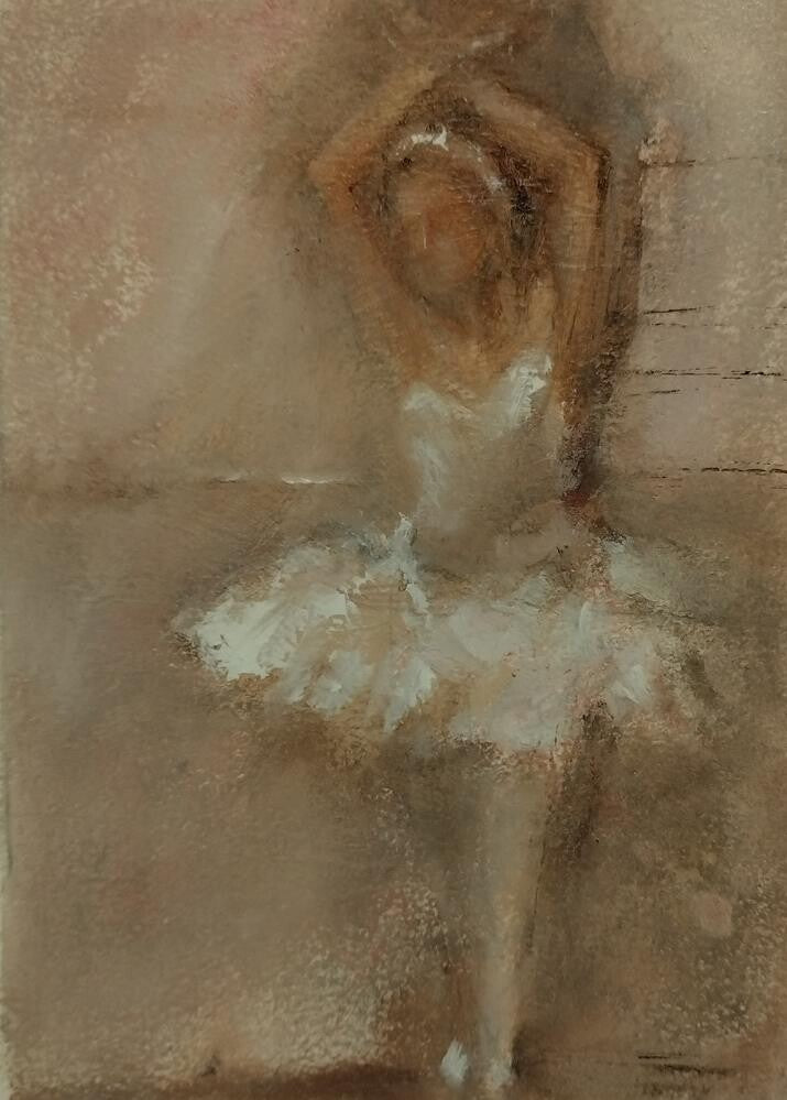 Ann Rudd - Swan Dance (7 x 5)
