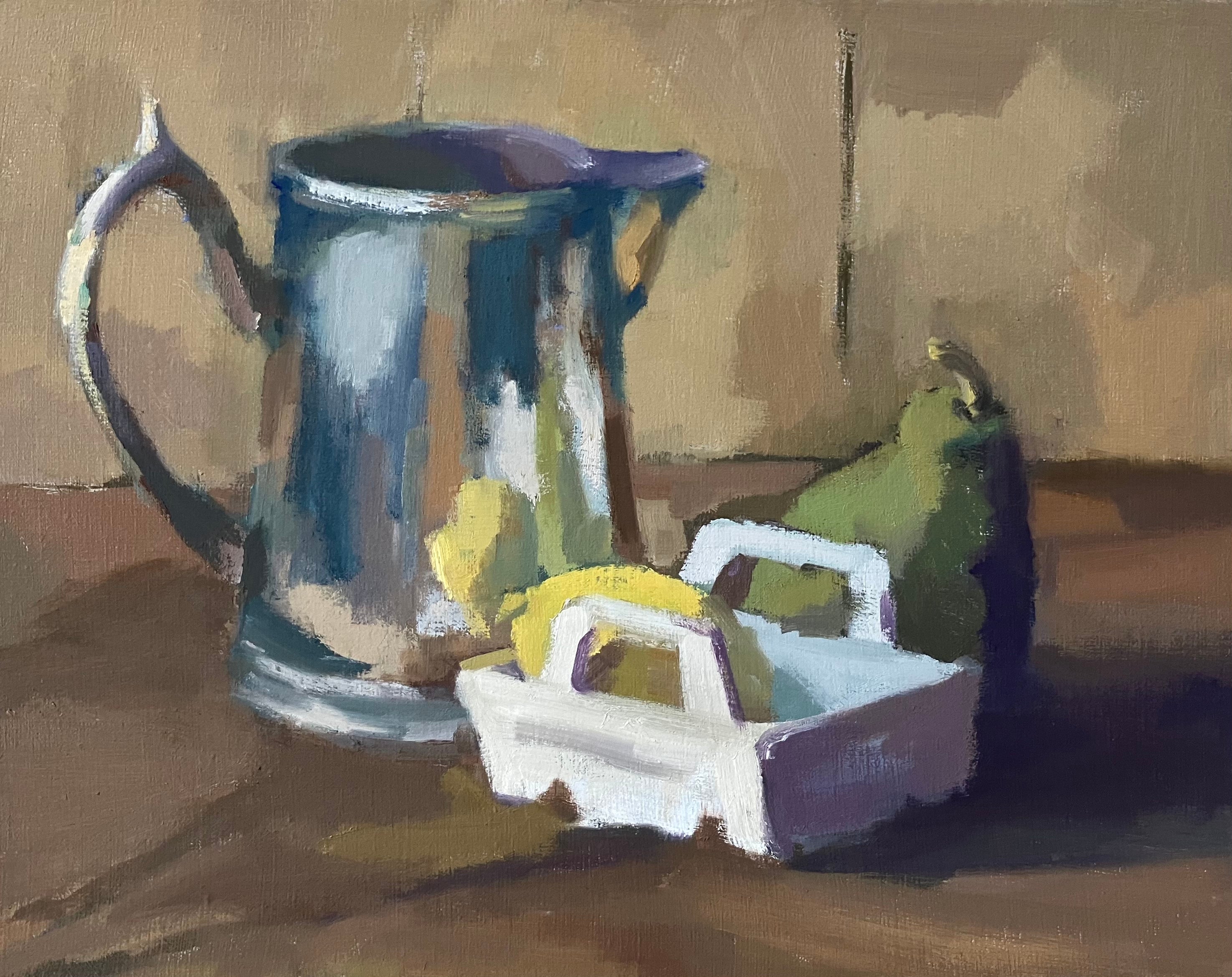 Lesley Powell - Tankard and Barquette (11 x 14)