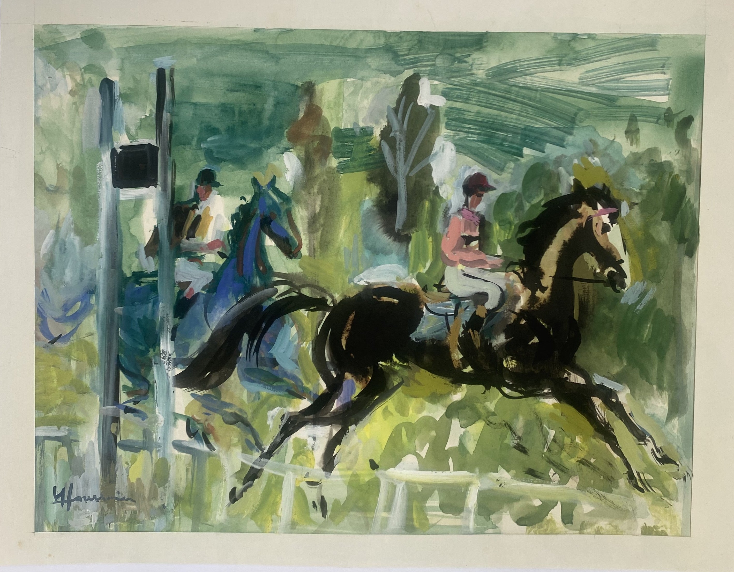 Heritage - The Race by Yves Fournier (10.5 x 13.5)