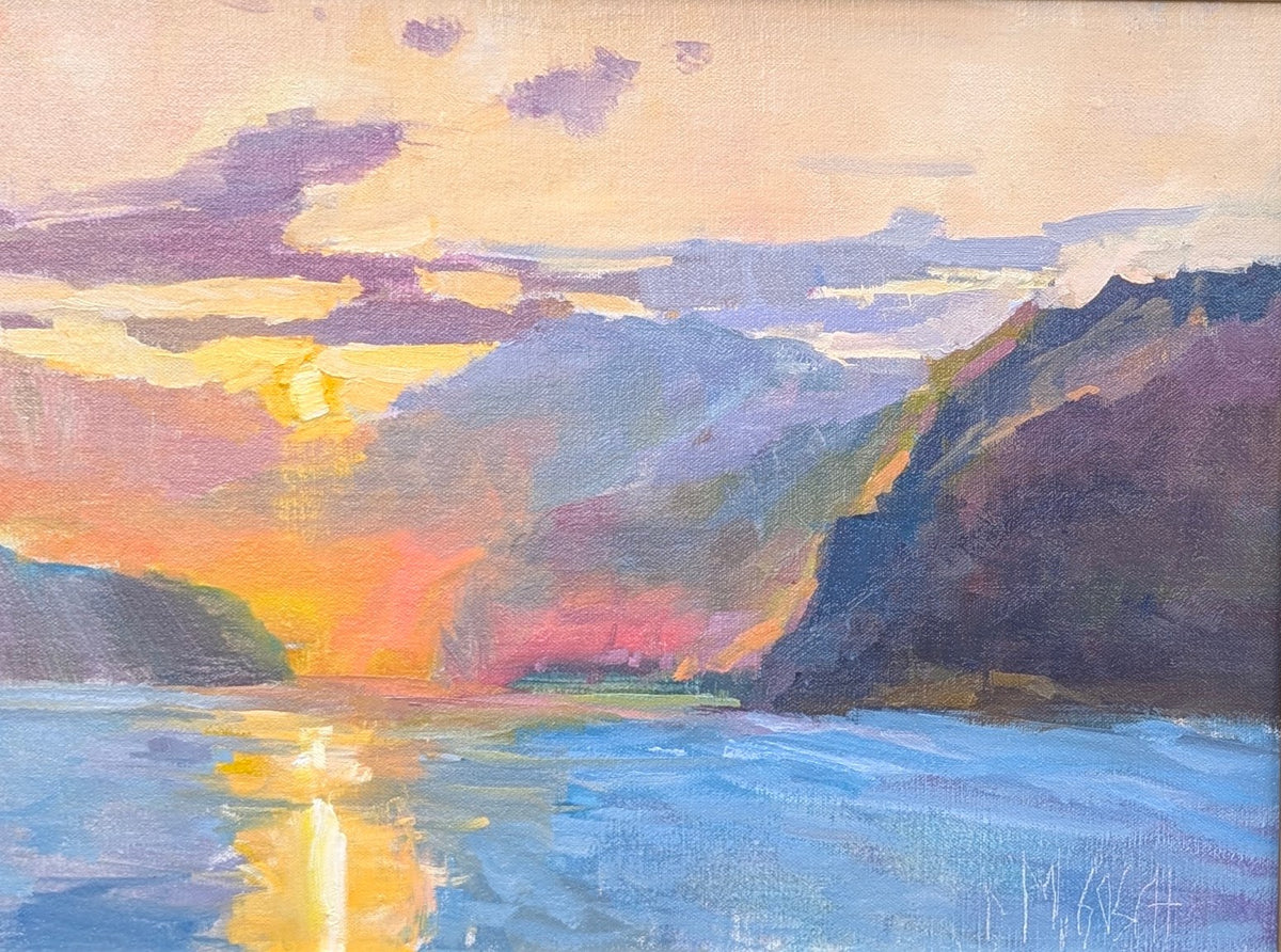 Millie Gosch - Tuesday's Sunset (12 x 16)