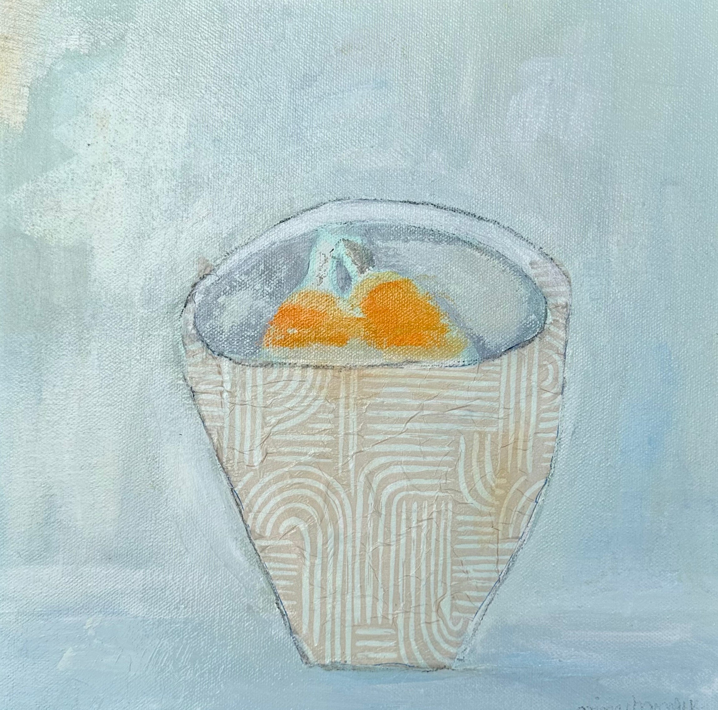 Anne Harney - Two Pears (12 x 12)