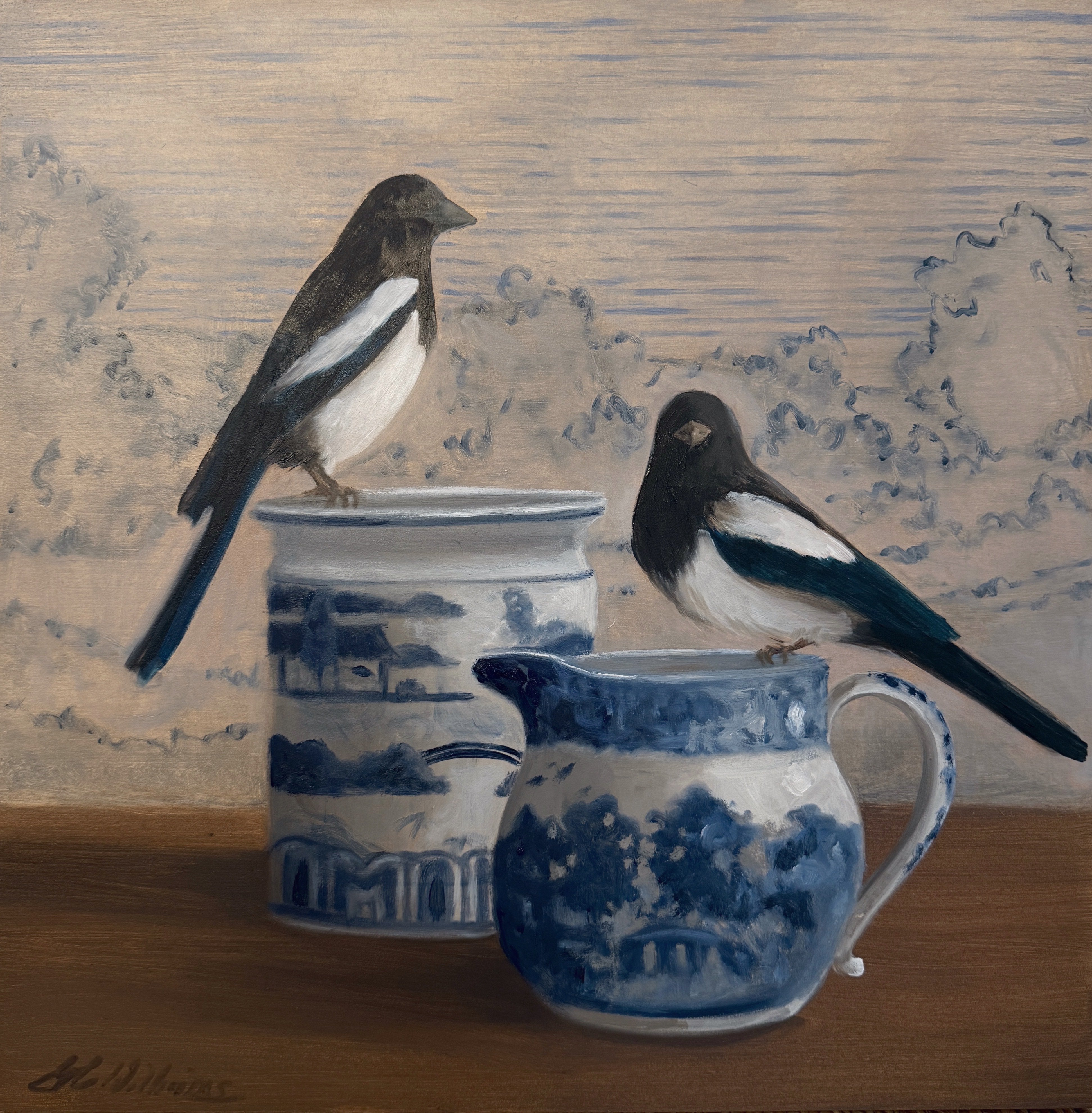 Ginny Williams - Two for Joy (16 x 16)