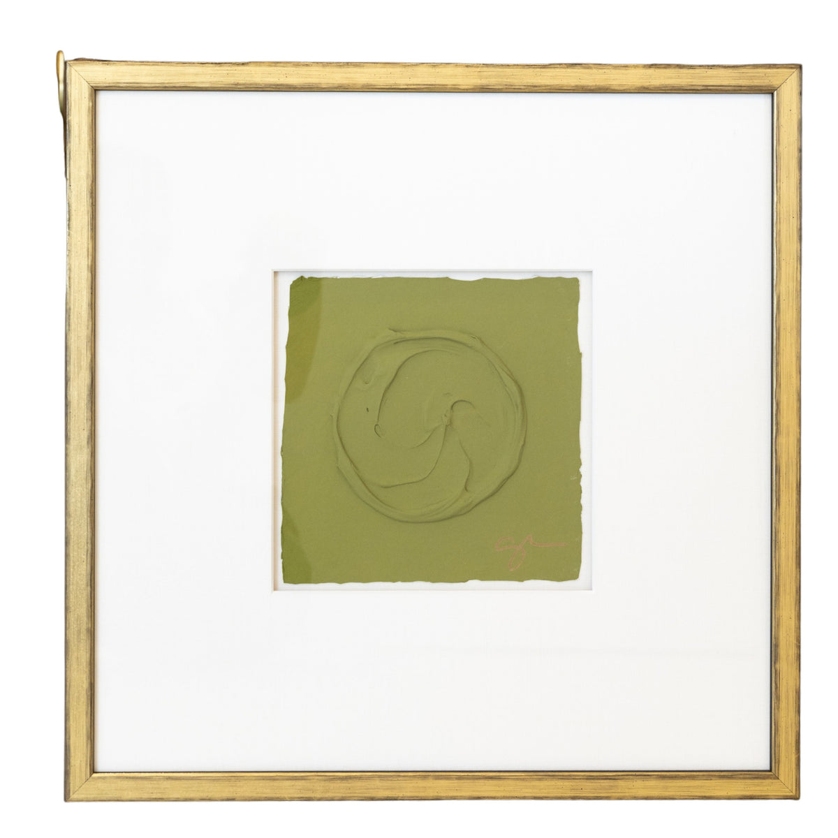 Sally Threlkeld - Verde #2 (20 x 20)