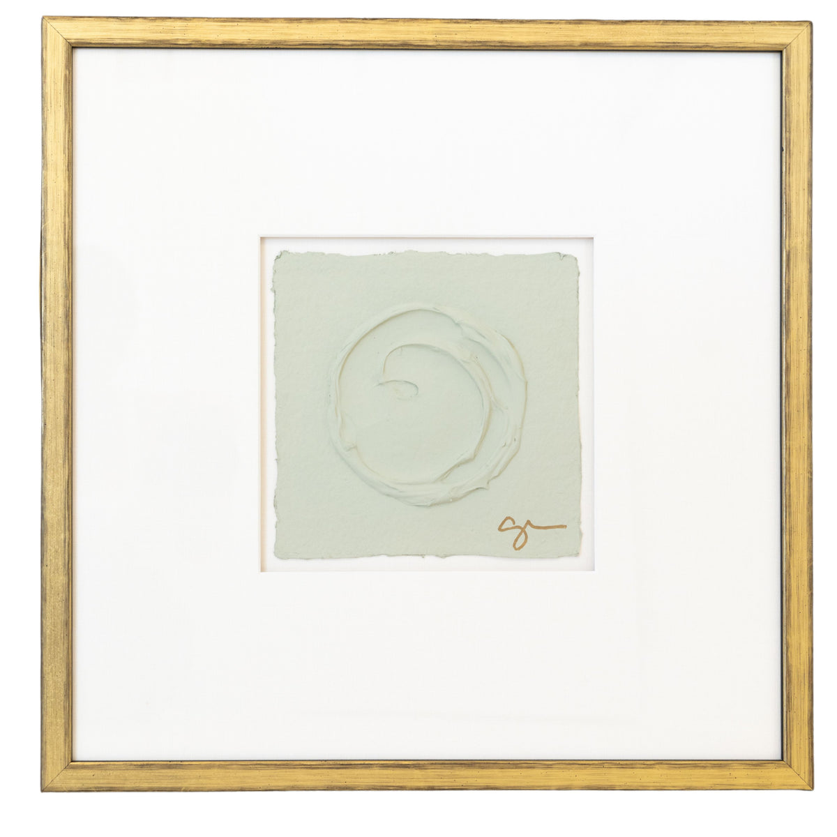 Sally Threlkeld - Verde #3 (20 x 20)