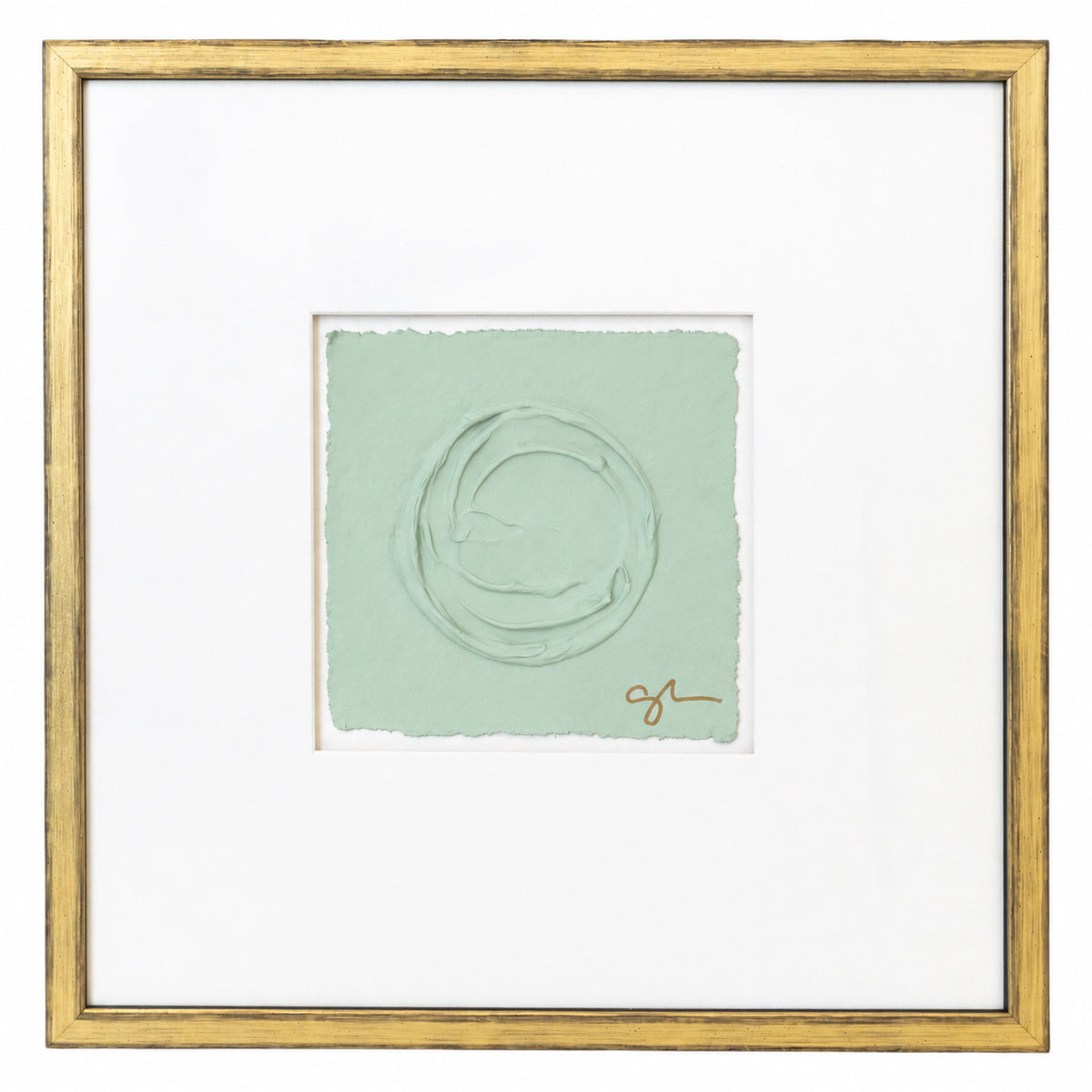 Sally Threlkeld - Verde #6 (20 x 20)