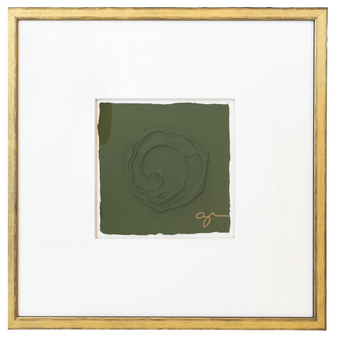 Sally Threlkeld - Verde #7 (20 x 20)