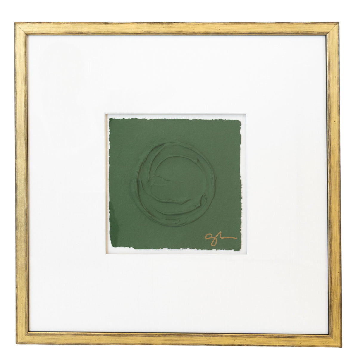 Sally Threlkeld - Verde #8 (20 x 20)