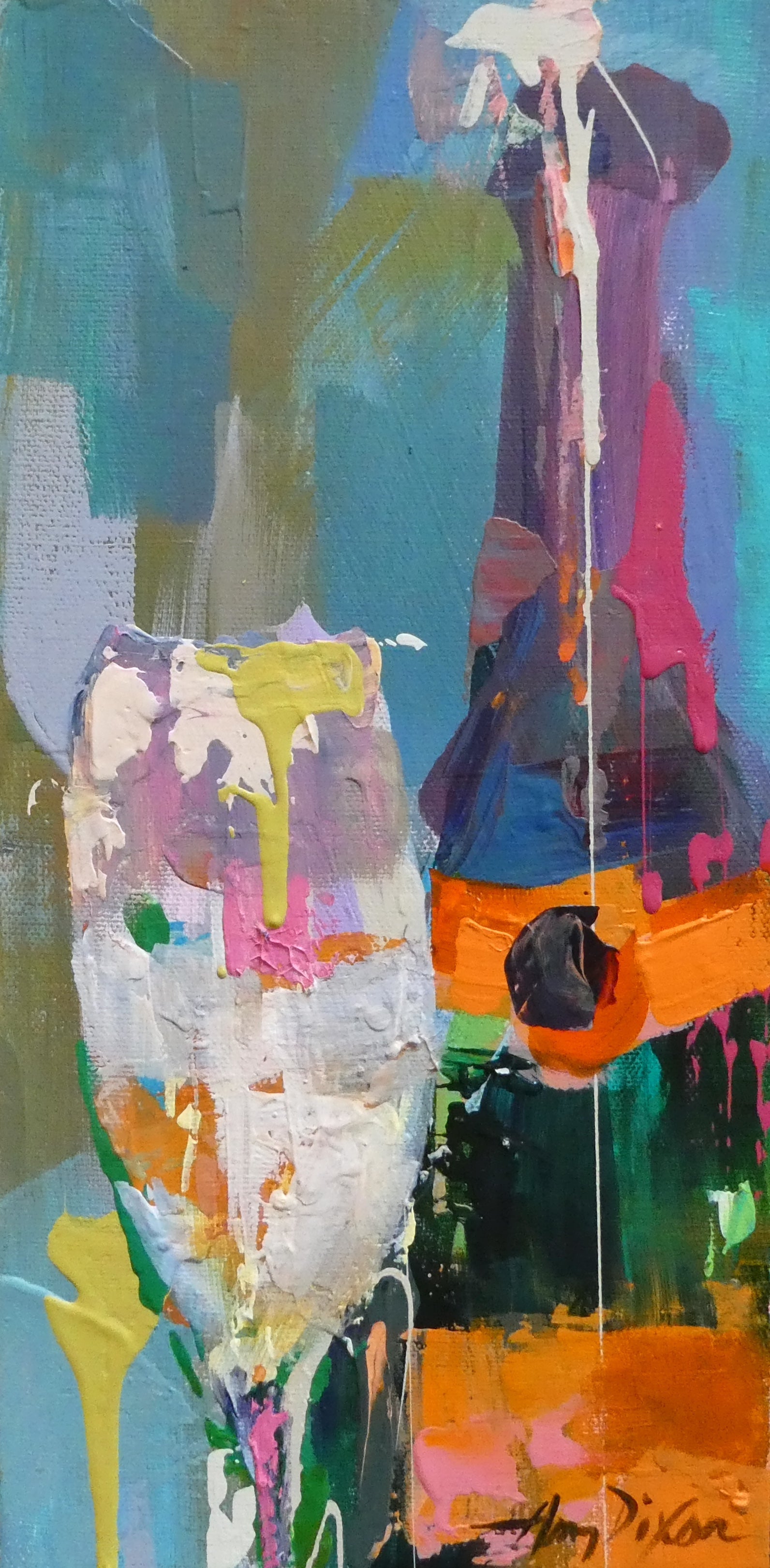 Amy Dixon - Waiting for Guests (12 x 6)