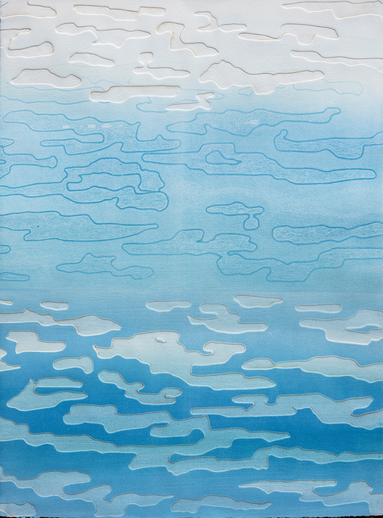 Katherine Warinner - Cloud Ocean 2 (30 x 22)