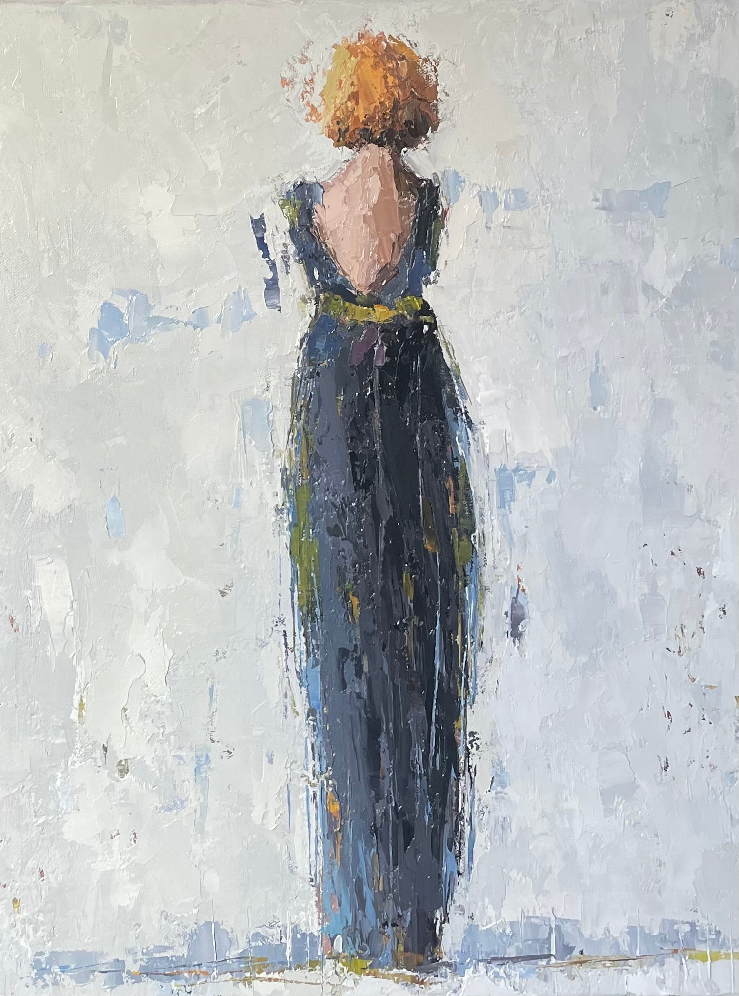 Geri Eubanks - Woman with Red Hair (20 x 16)