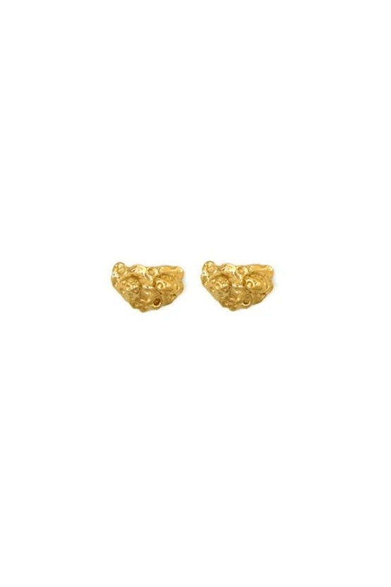 'A' Dunes Stud Earrings