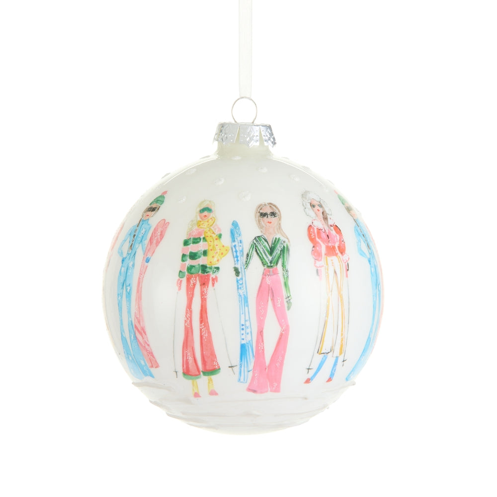 Alpine Attitude Ball Ornament