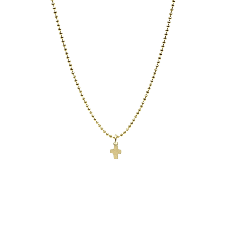 16" Baby Bliss Cross Necklace
