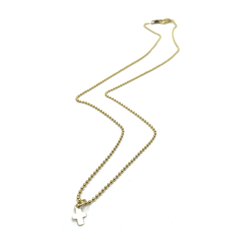 16" Baby Bliss Cross Necklace