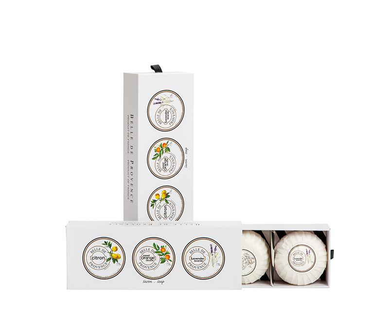 Belle de Provence Soap Gift Box
