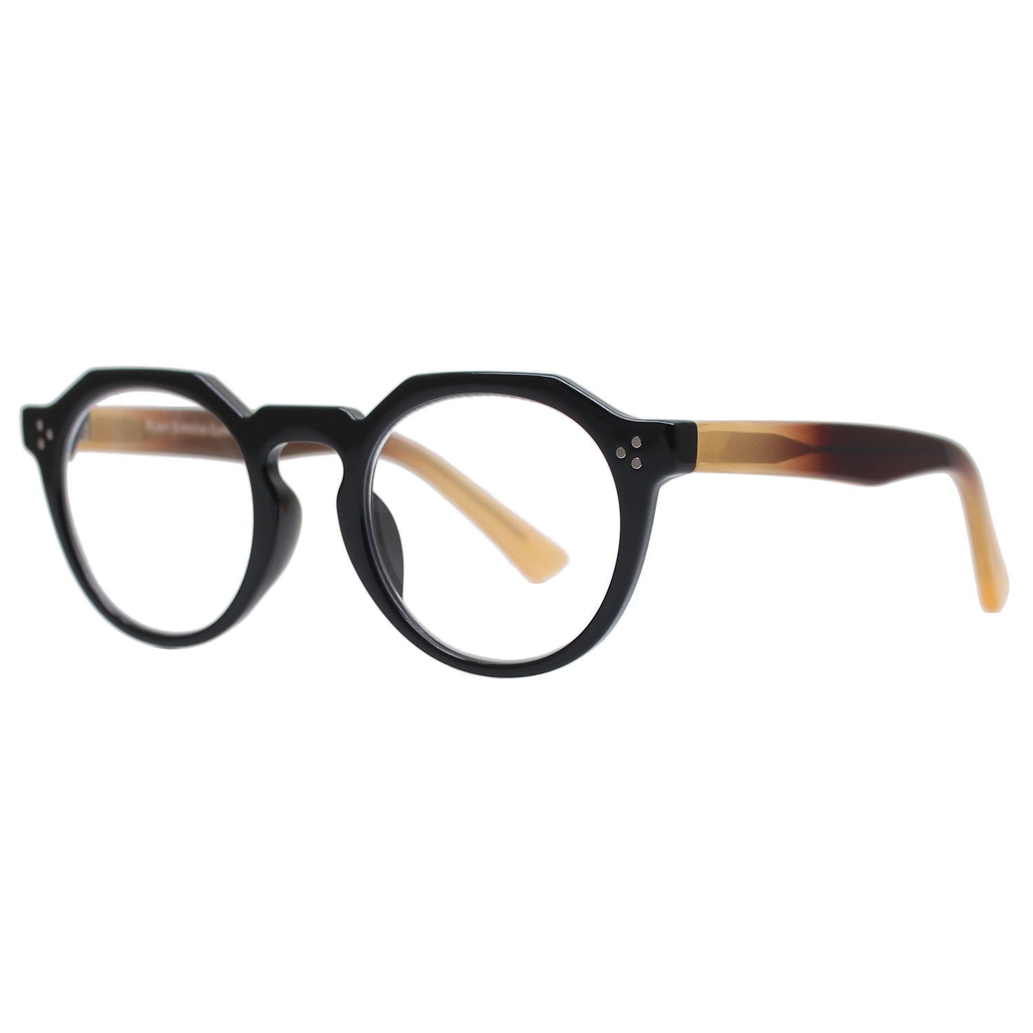 Black & Cream 2099 Glasses
