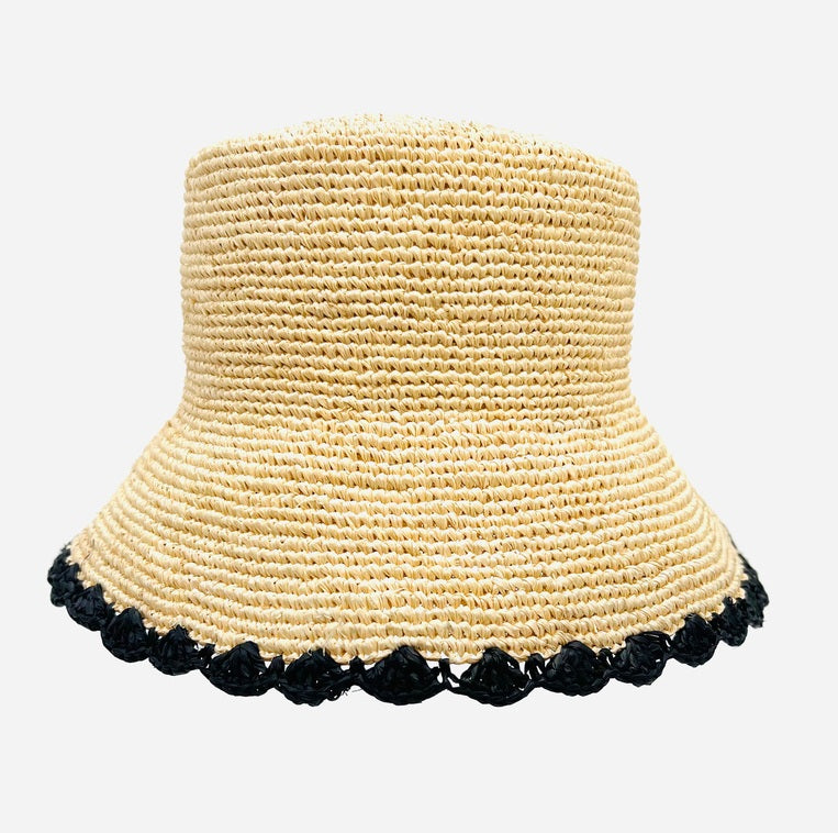 Black & Hay Bucket Hat