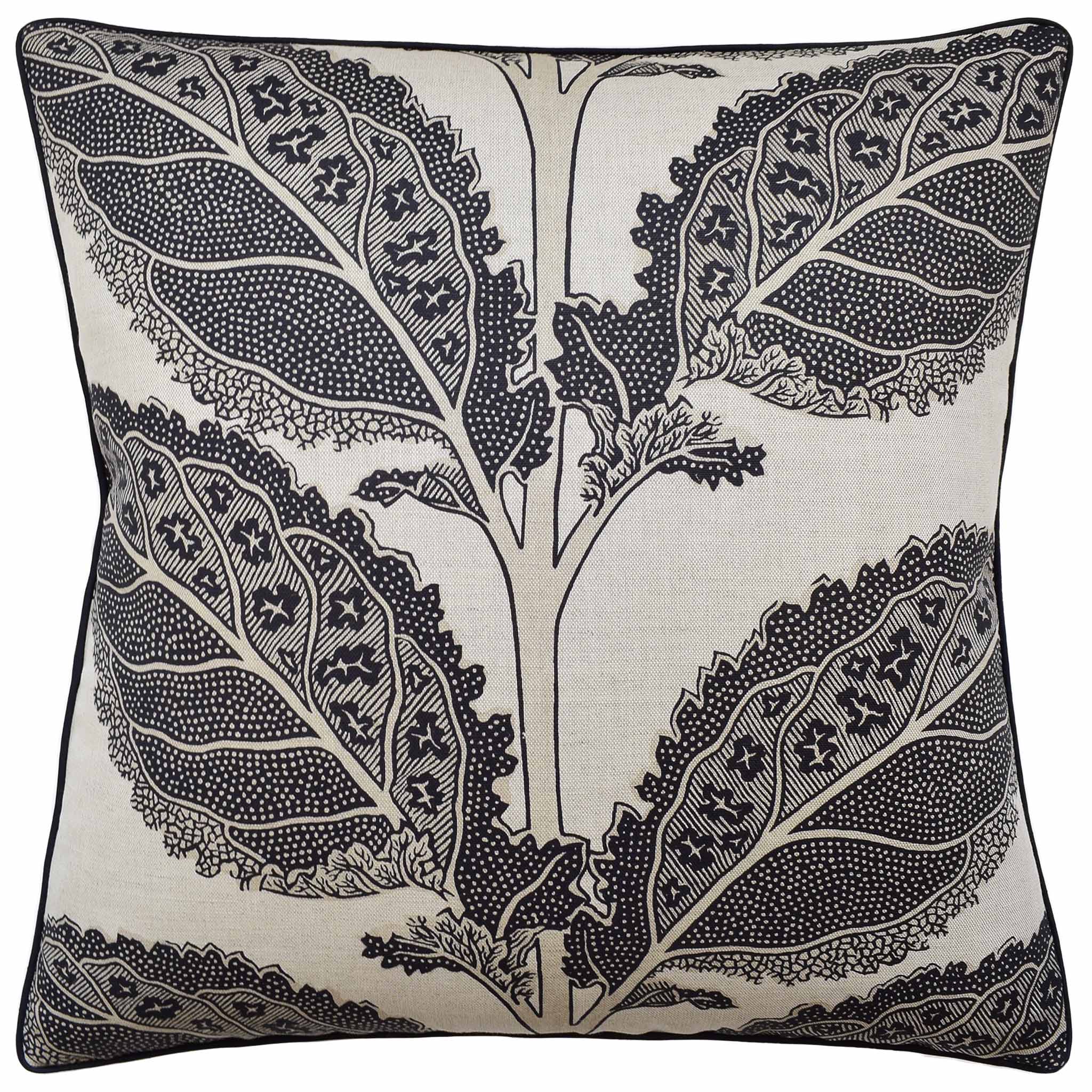 Black Lacinato Pillow