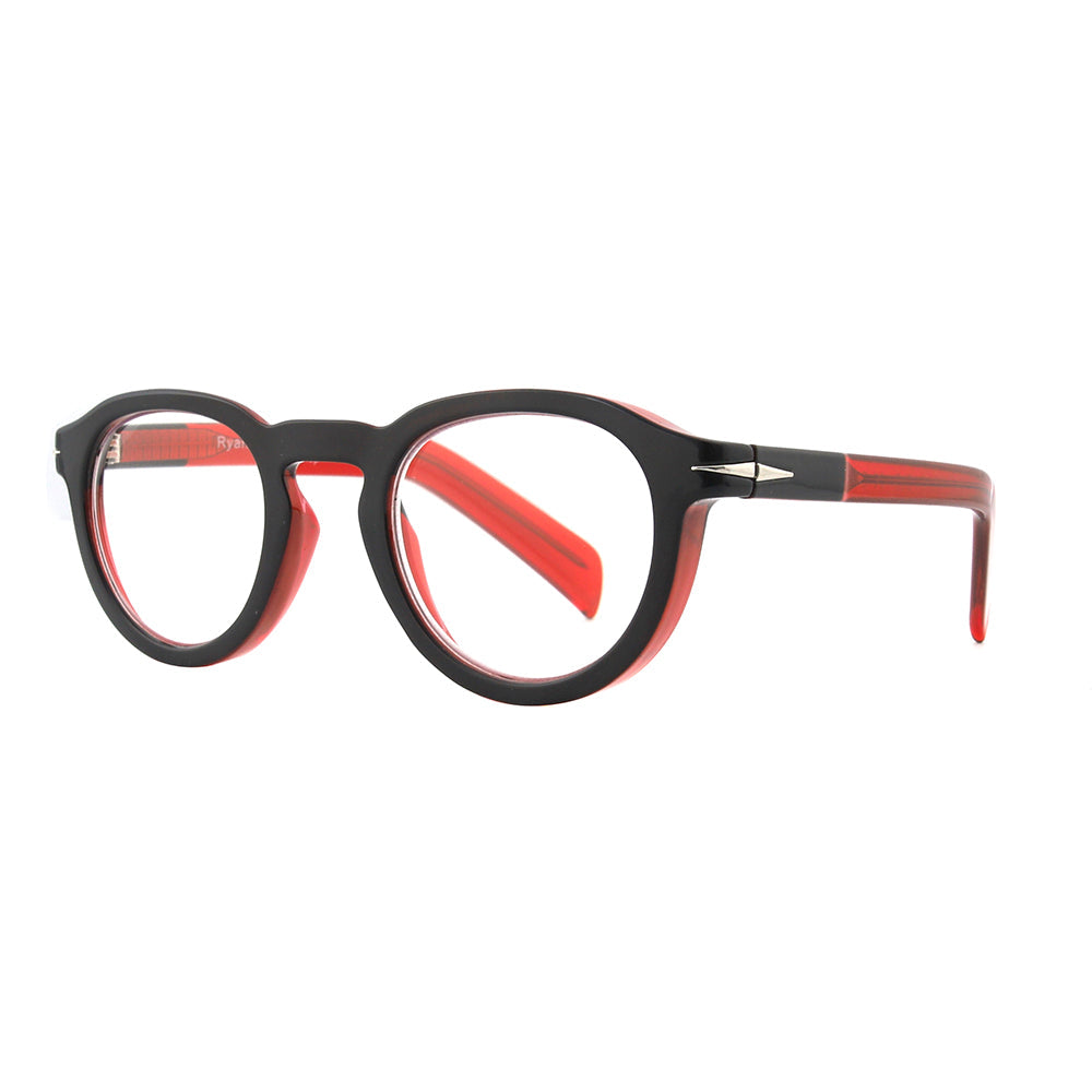 Black & Red 7035 Glasses
