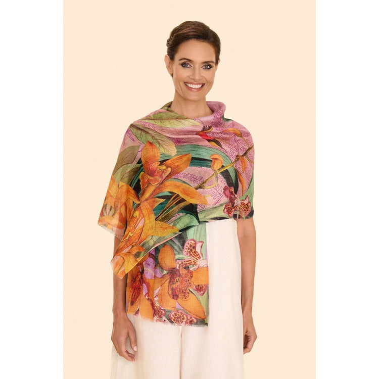 Lavender Botany Bliss Scarf