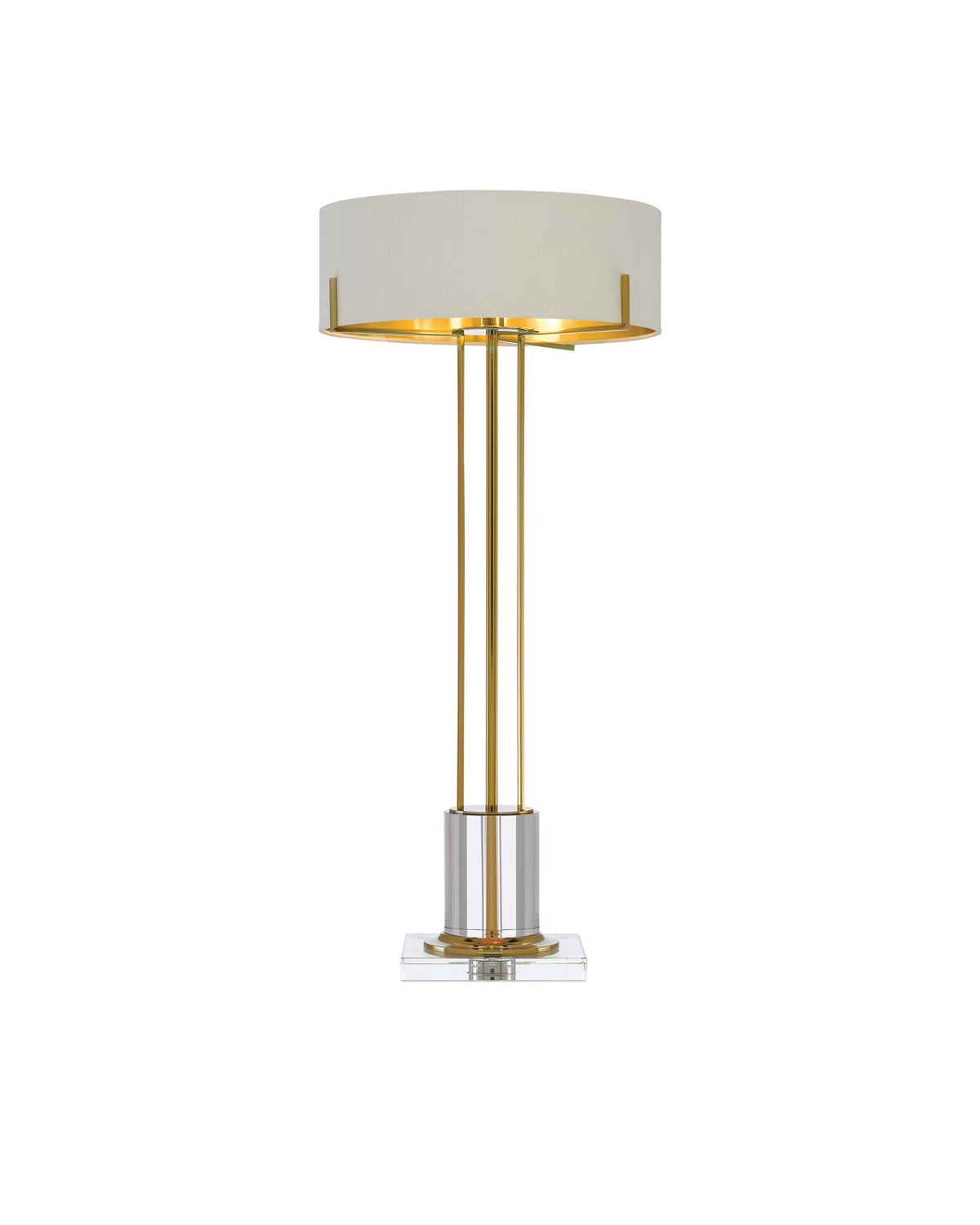Brass & Crystal Winsland Lamp