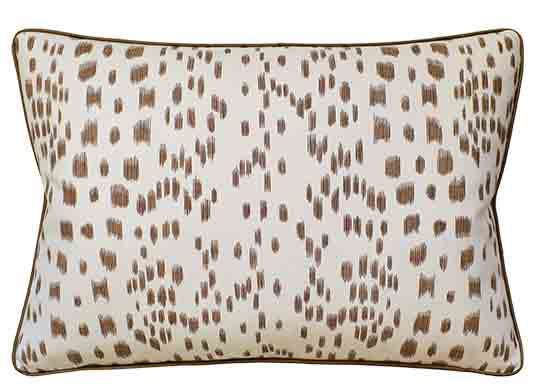 Brown Les Touches Pillow