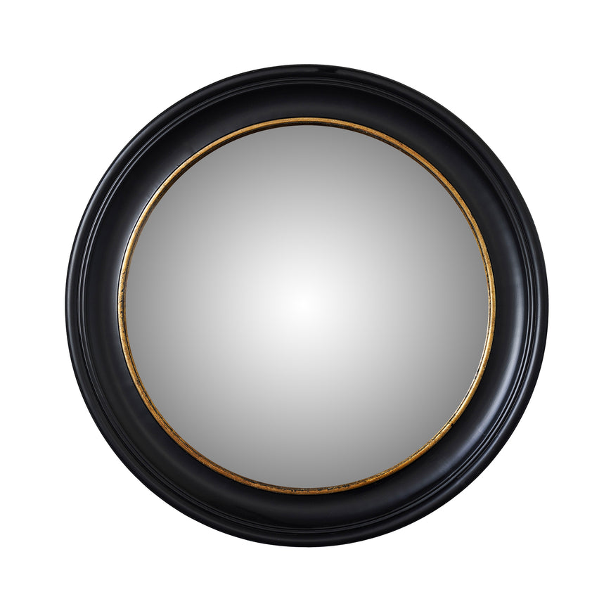 Black Chambord Convex Mirror