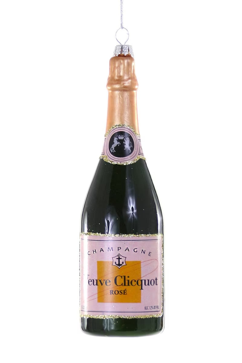 Rose Champagne Ornament