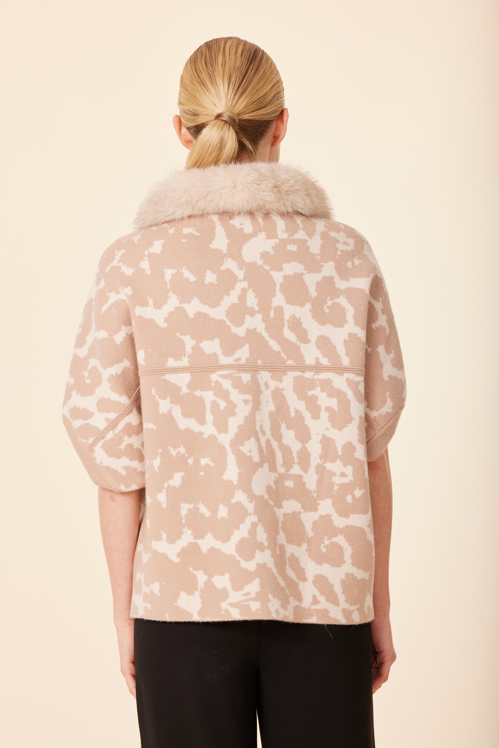 Cheetah Cocoon Cardigan