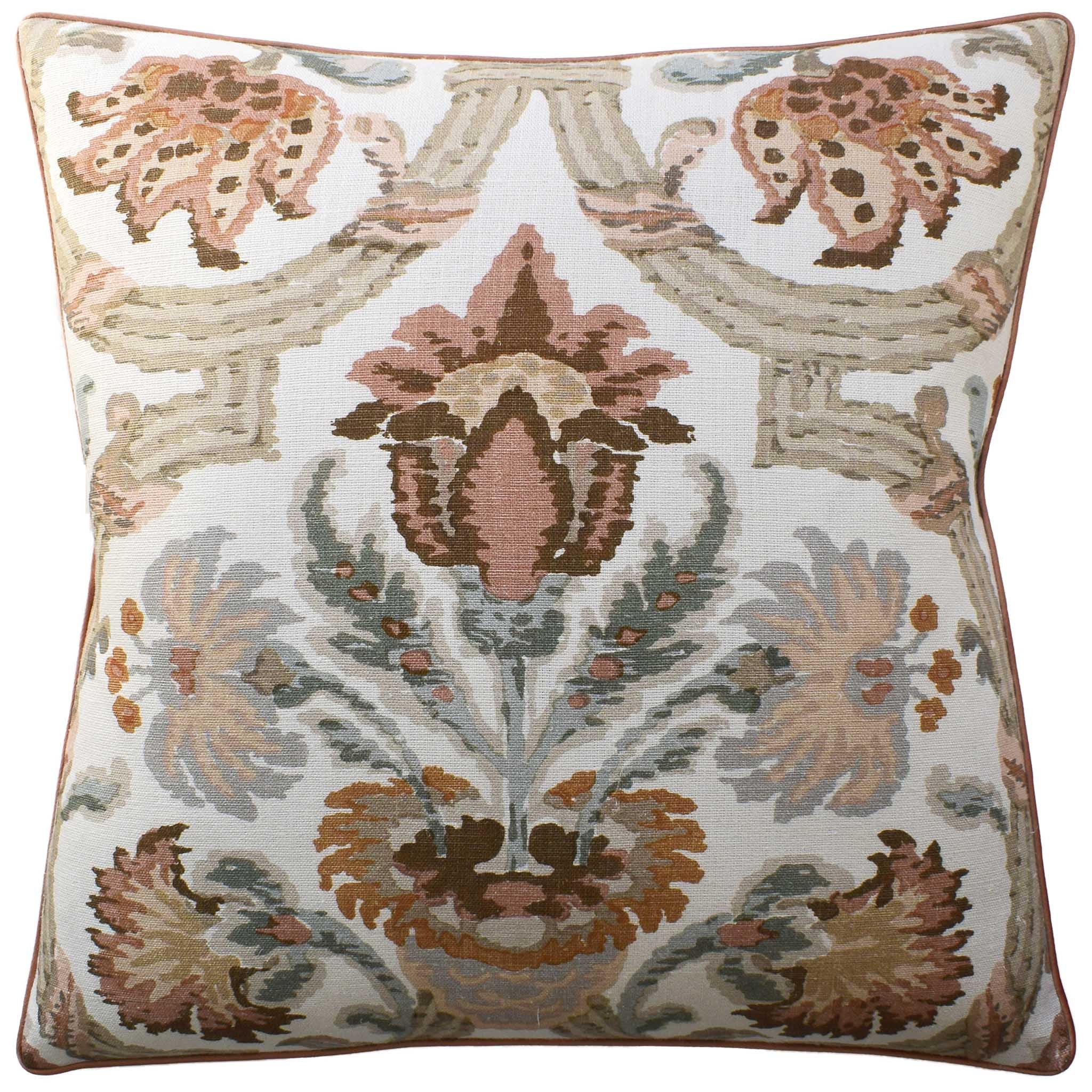 Coral & Orange Sevilla Pillow