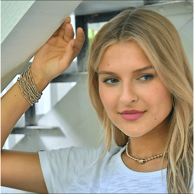 4mm + 2mm Dimension Barrel Necklace