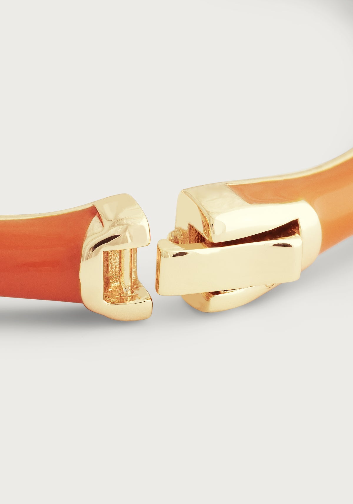 Clementine Bamboo Enamel Bangle