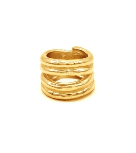 Size 7 Gold Entwine V2 Ring