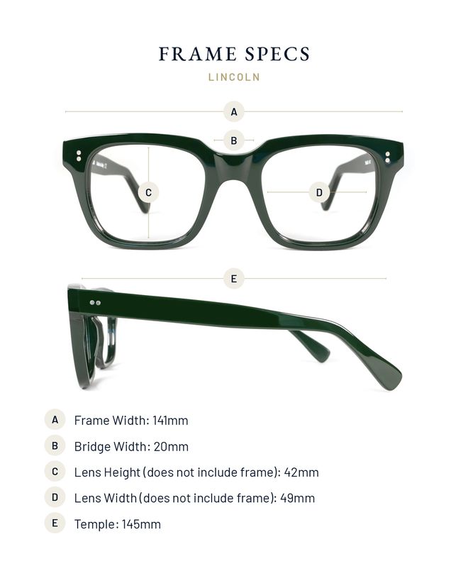 Lincoln Green Lens Tint Sunglasses