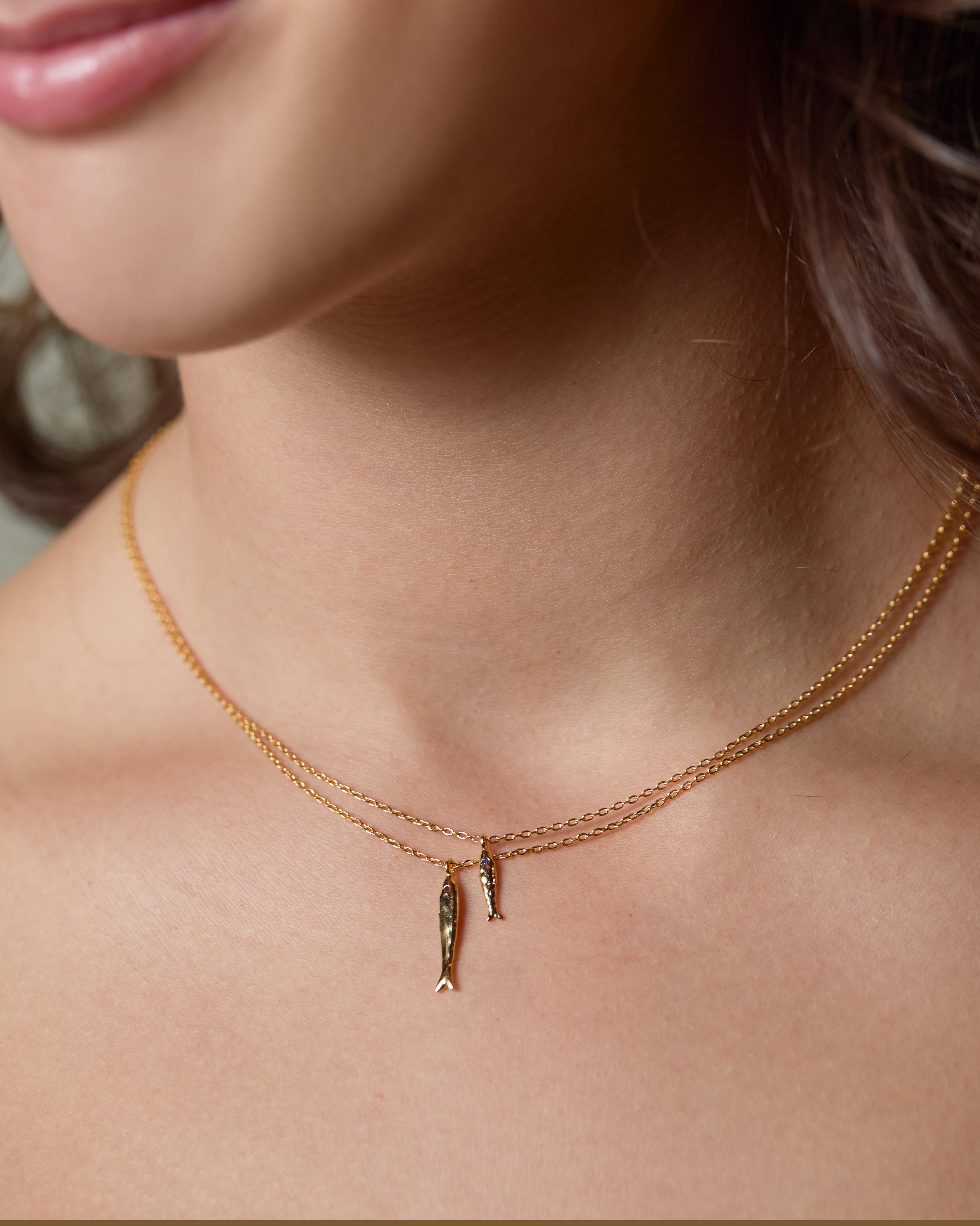Petite Fish Isla Necklace