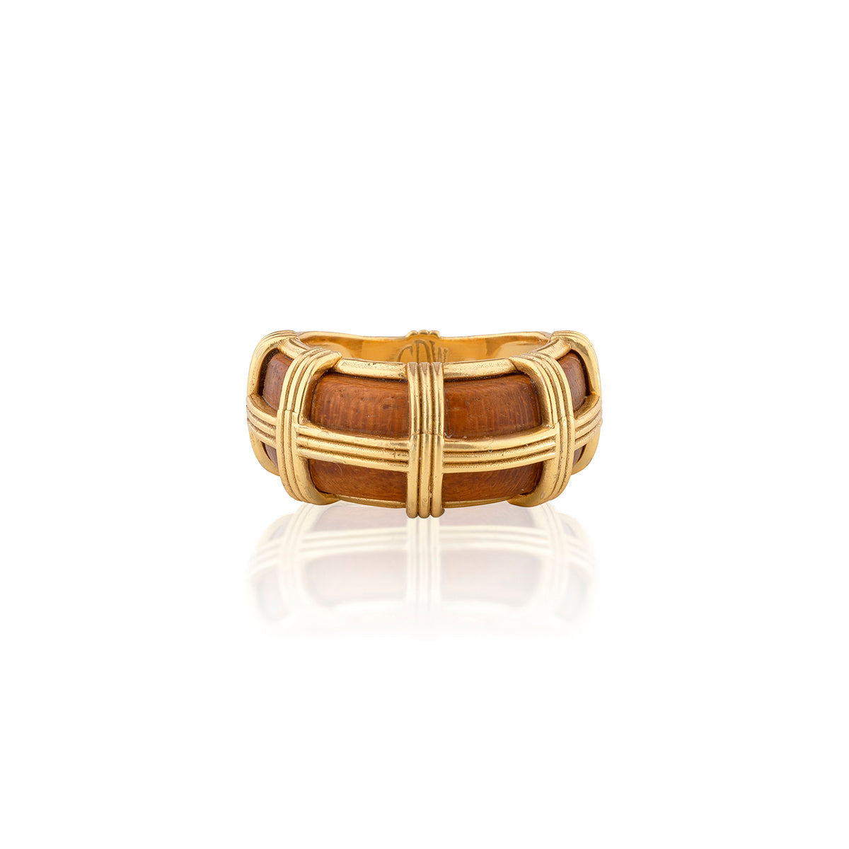 Size 7 Teak Gaia Ring
