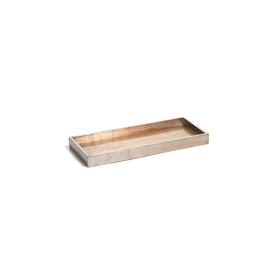 Short Gold & Silver Tray