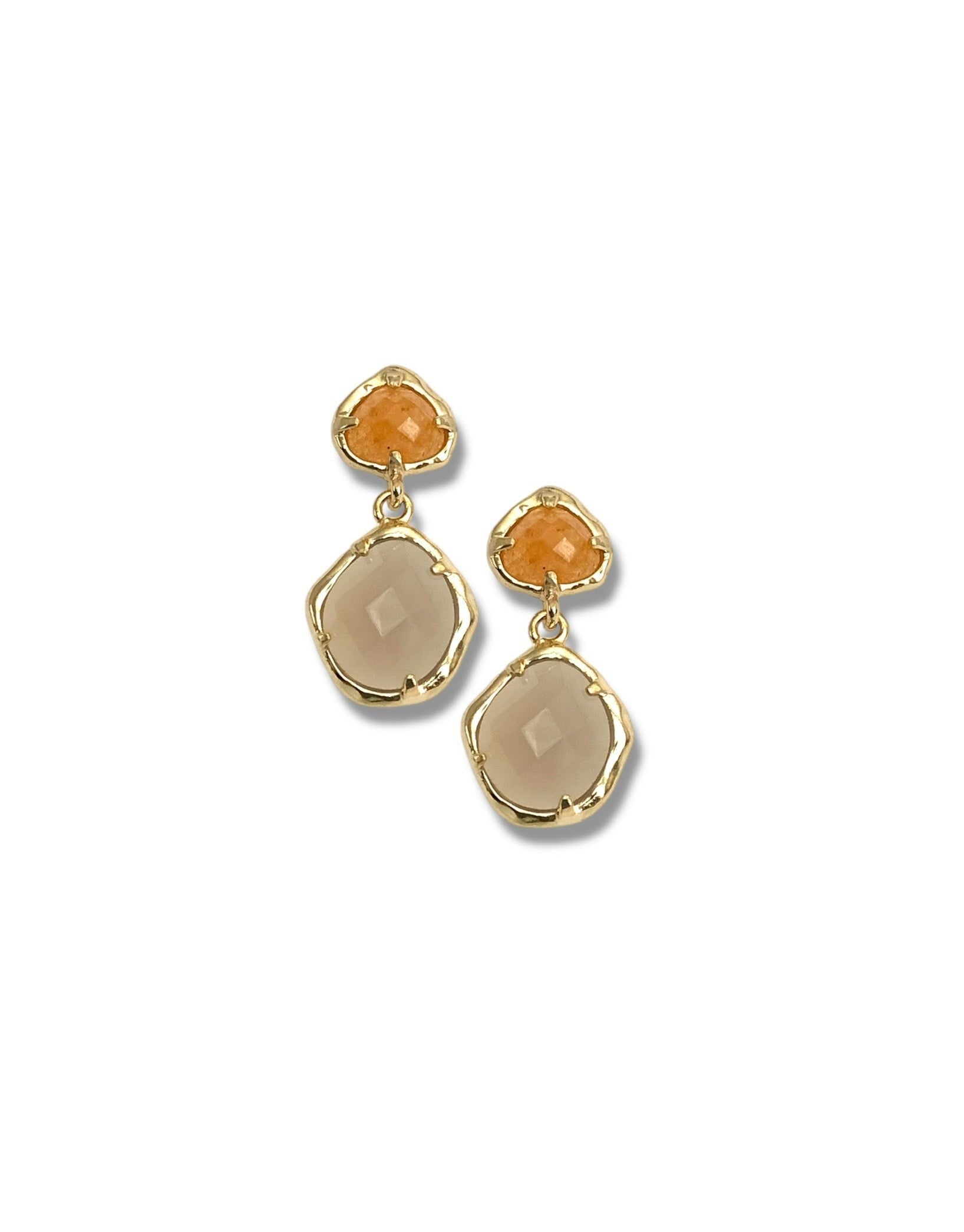 Gold Yulia Drop Earrings