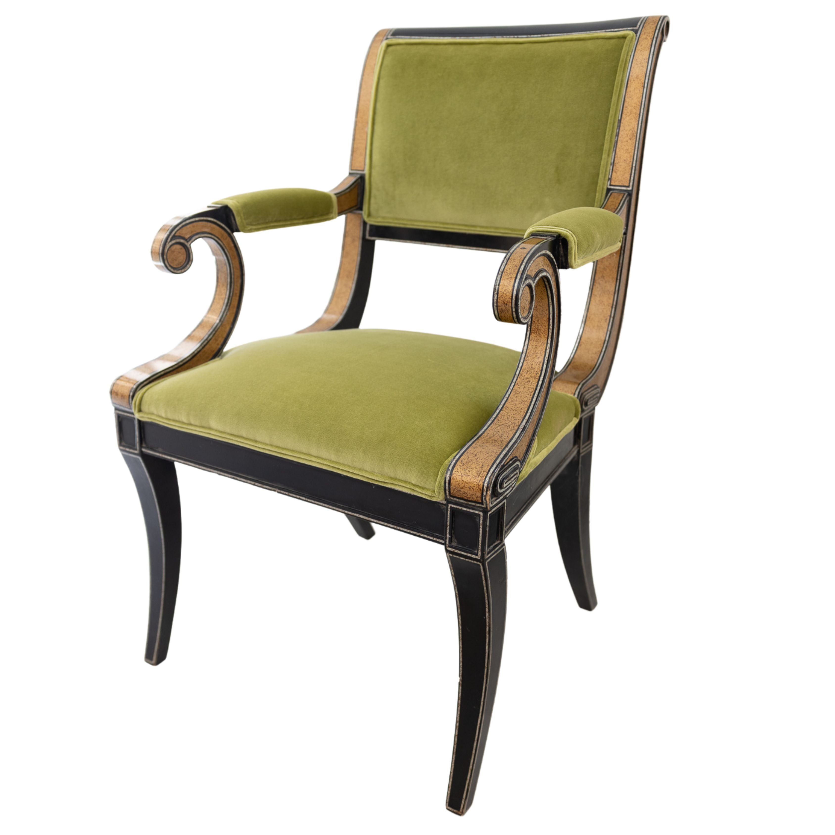 Pair of Pierre Lautier Armchairs