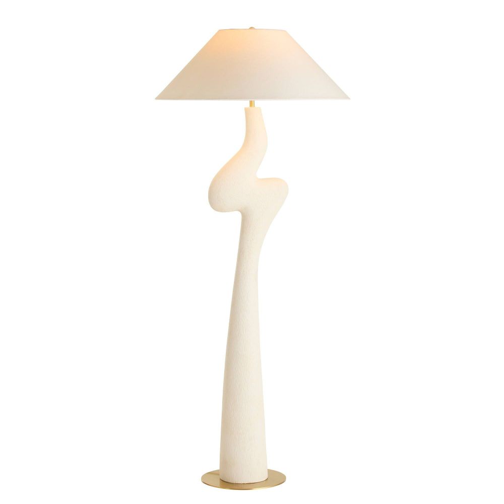 Ivory Free Form Floor Lamp